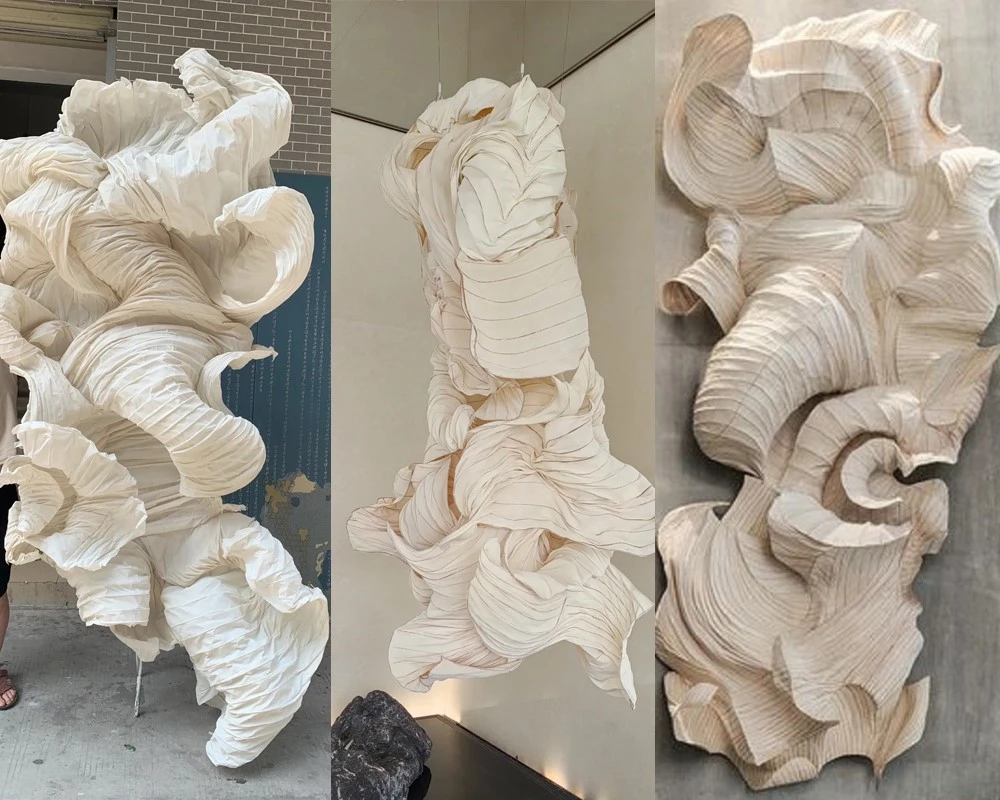 Peter Gentenaar Paper Sculpture Wall Decor Factory Peter Gentenaar Paper Sculpture Wall Decor Factory